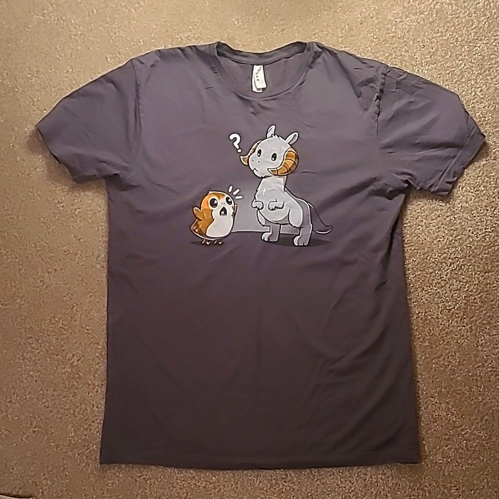 Star Wars Gray Graphic Image Tshirt